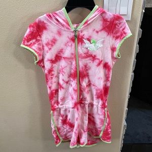 Juicy Couture, gently used bathing suit, jumper cover up. Size XL 16 hoodie